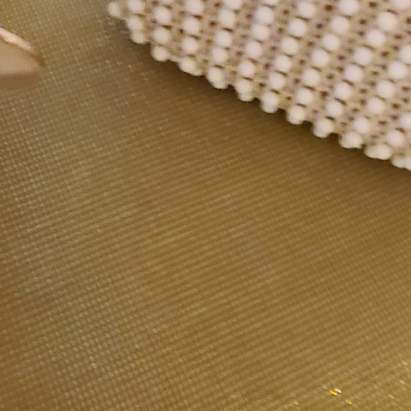 Small beaded evening bag purse pearl - Picture 3 of 7